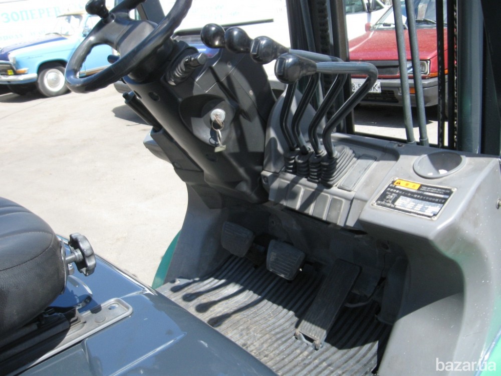 Дизельный вилочный погрузчик Митсубиши на 2 тонны с позиционером вил Одеса - зображення 6