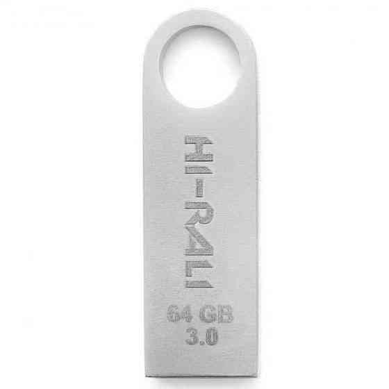 Флеш-накопитель Hi-Rali Shuttle USB 3.0 Серебряная серия — 64GB Херсон