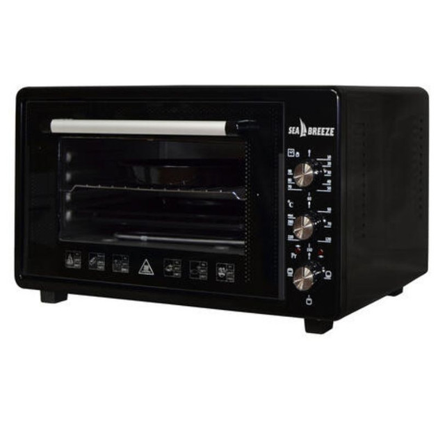Электропечь Sea Breeze SB-0704 45 л черная Київ - зображення 4