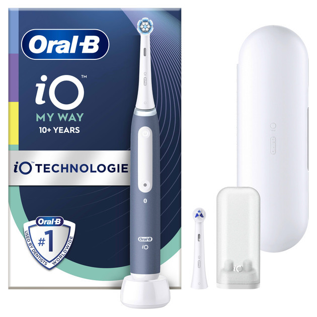 Электрическая зубная щетка Oral-B iO Series 4 My Way iOG4K-2N6-1DK голубая Киев - изображение 1