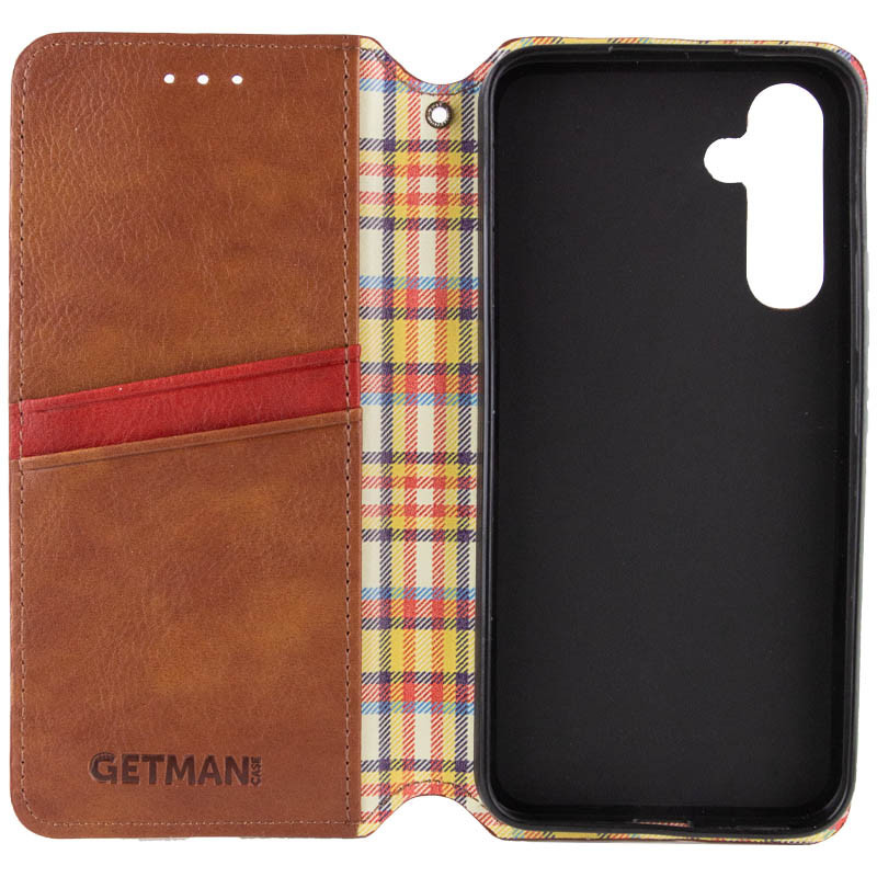 Кожаный чехол-книжка GETMAN Cubic (PU) для Samsung Galaxy M34 5G Херсон - зображення 4