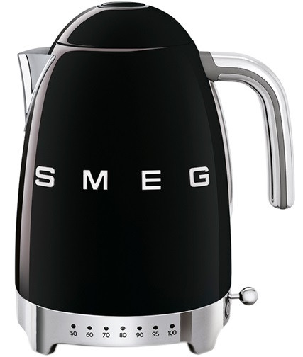 Электрочайник SMEG KLF04BLEU 1.7 л черный Київ - зображення 1