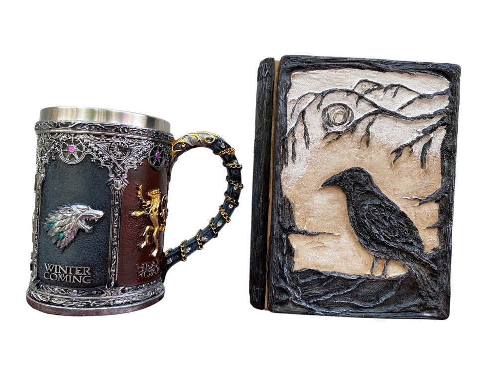 Подарочный набор Кружка 3D Семь Королевств и Блокнот 3D «Тень Ворона» Київ - зображення 1