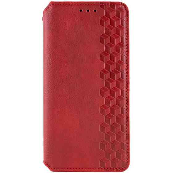Кожаный чехол-книжка GETMAN Cubic (PU) для Samsung Galaxy A07 Херсон