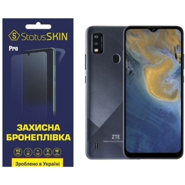 Поліуретанова плівка StatusSKIN Pro для ZTE Blade A51 Глянцева (Код товару:23816) Харків - зображення 2