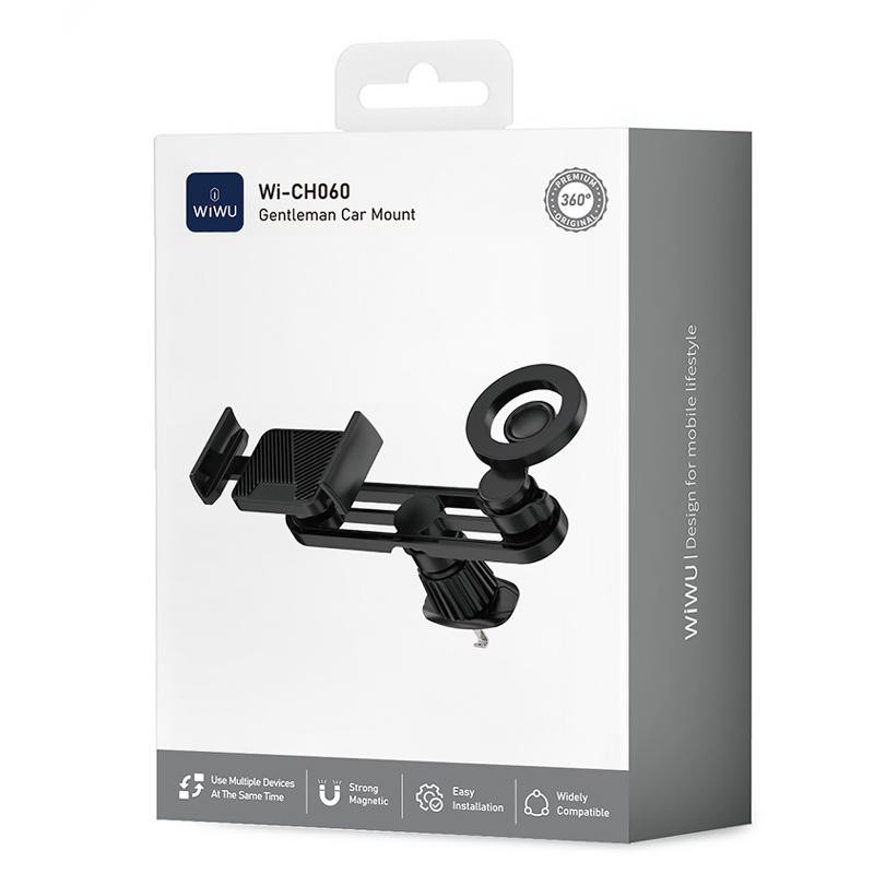 Автодержатель WIWU Wi-CH060 2in1 in-car Херсон - зображення 5