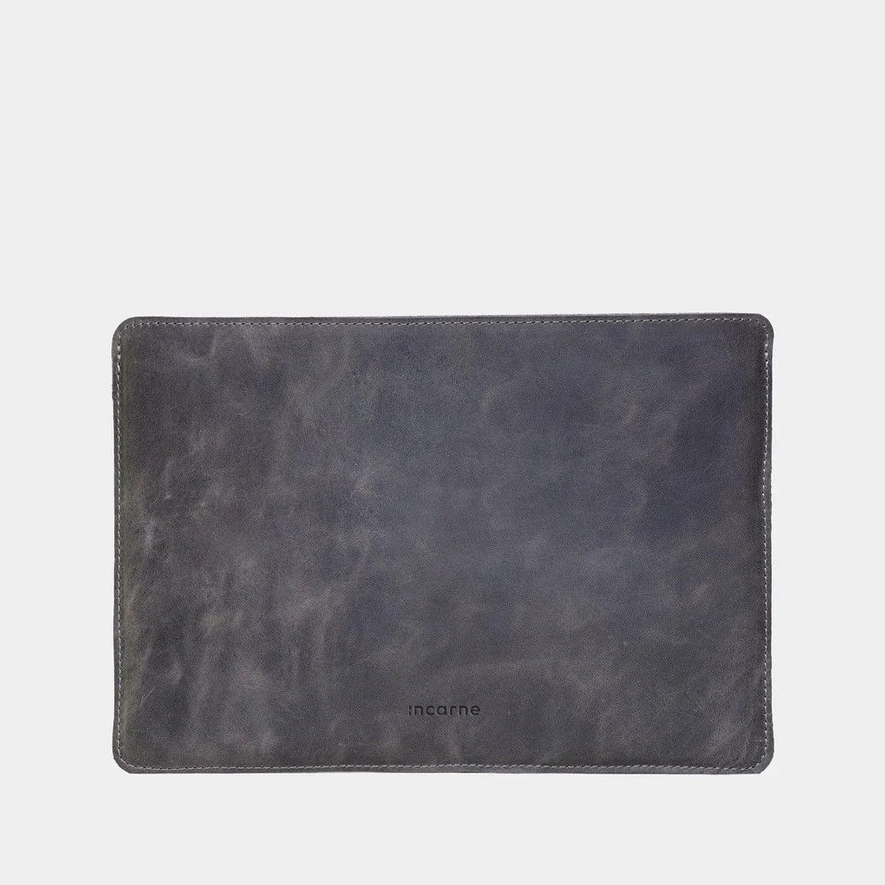 Чехол для ноутбука винтажный Incarne Gamma Plus MacBook Air 13" 2018-2025 gamma-plus-gray-vintage-ai Киев - изображение 1