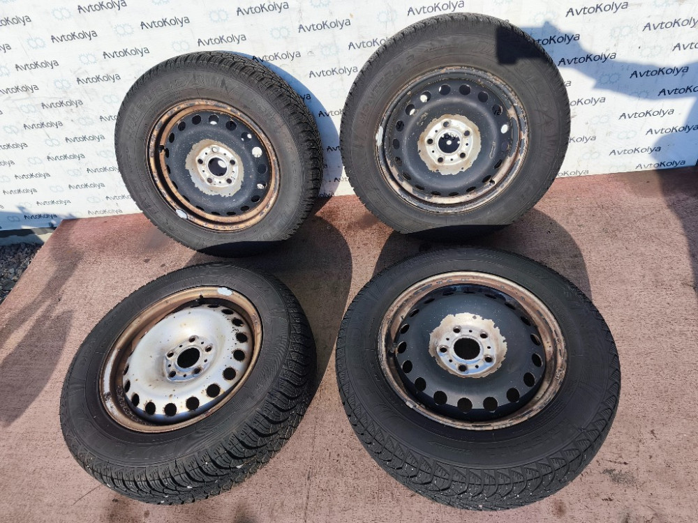 Диск колесный металлический с шиной Fulda Montero 195/65 R15 Renault Kangoo 2008-2021 Ковель - изображение 1