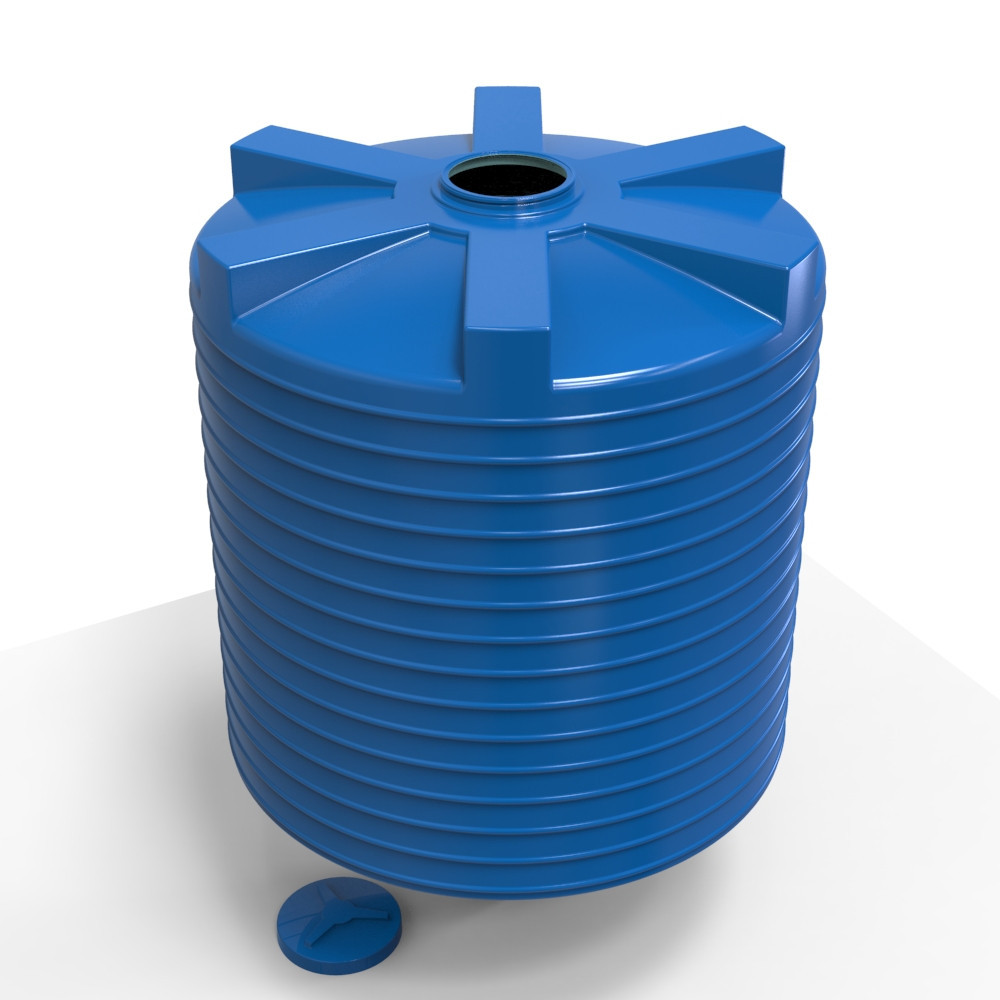 Емкость 2500 л конусная двухслойная Киев - изображение 4