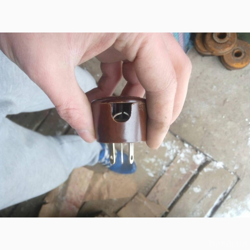 Вилки бытовые, электрические, 3-х фазные, круглые, , 10а. 250в. -50шт. Харків - зображення 4