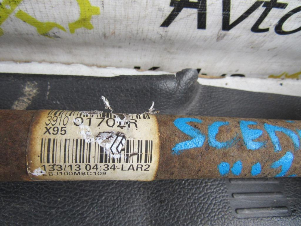 Полуось правая Renault Scenic III 1.6 dci 2009-2016 (391001702R) Ковель - изображение 2