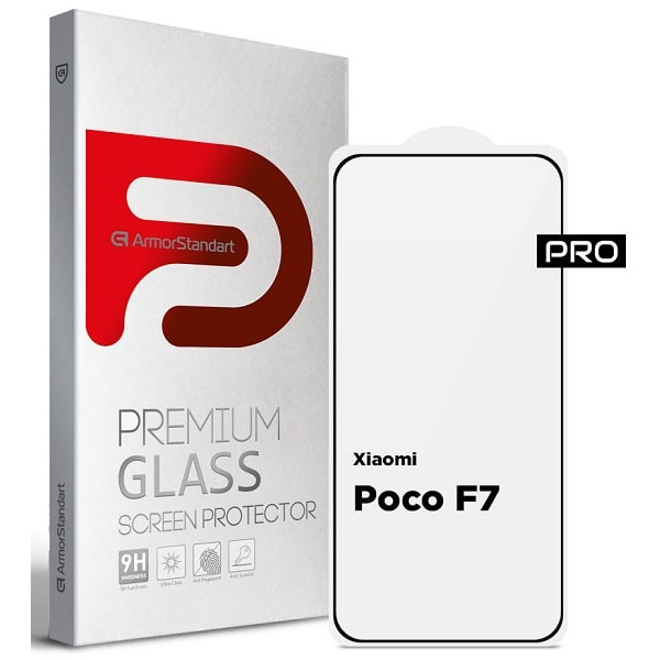 Захисне скло ArmorStandart Pro для Xiaomi Poco F7 (ARM86943) Харків - зображення 1