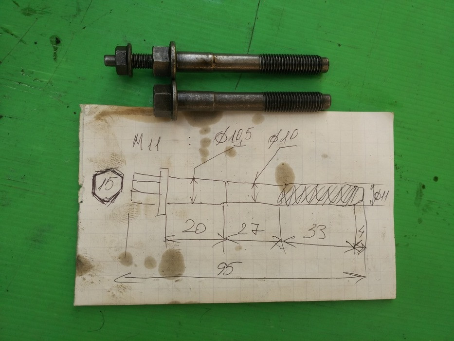 Болт бугеля колінвалу двигуна Форд 1.8 бензин 958BB-6015 оригінал Вінниця - зображення 3