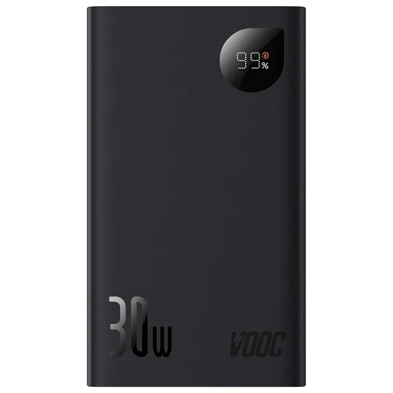 Портативное ЗУ Power Bank Baseus Adaman2 Digital Display 30W VOOС OS 20000 mAh (PPAD050101) Херсон - изображение 1