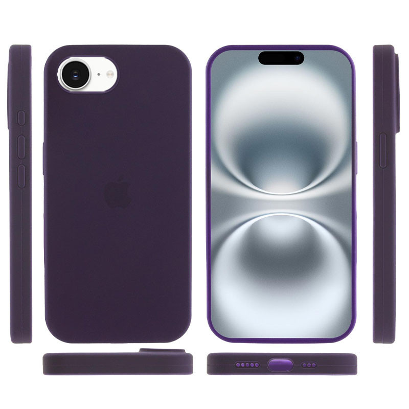 Чехол Silicone Case Full Protective (AA) для Apple iPhone 16e (6.1") Херсон - зображення 3