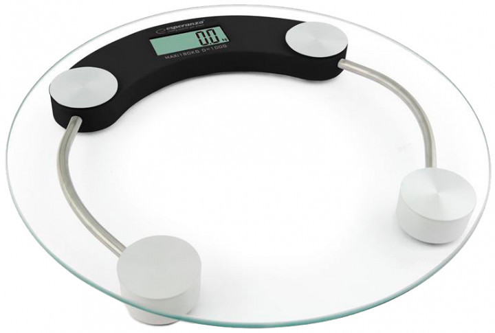 Весы напольные Esperanza Jukari EBS-007-K-black черные 180 кг Київ - зображення 1