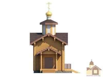Купити православну церкву з дерева під ключ від Закарпат Зруб-Буд — проєкт ZSB-47 Одеса - зображення 5