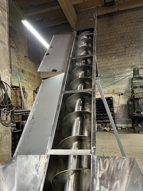 Шнековий навантажувач для сипучих продуктів на колесах 4000 л/год, 2,2 кВт Полтава - изображение 6