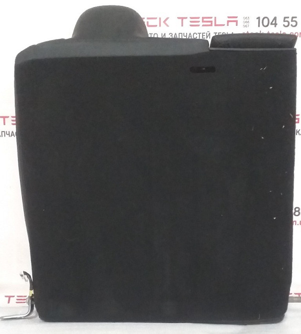 Спинка сиденья 2-го ряда двойная (PUR BLK) в сборе с центральным подголовником и подлокотником Tesla Київ - зображення 3