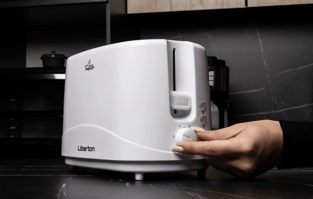 Тостер Liberton LET-5701 750 Вт белый Київ - зображення 1