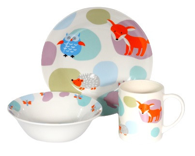 Дитячий набір посуду Limited Edition Jungle YF6029 3 предмети Киев - изображение 1