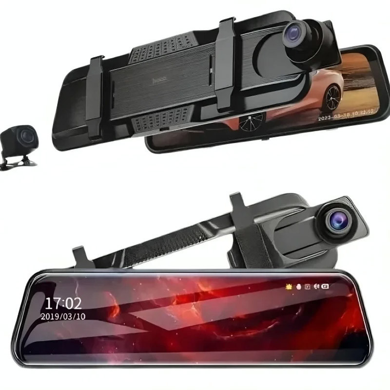 Видеорегистратор Hoco DI36 Dual Camera with Digital display Херсон - зображення 1