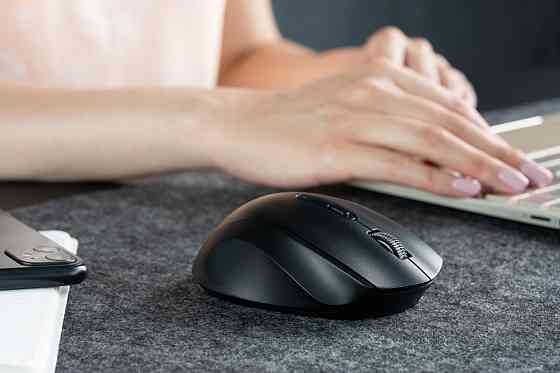 Мышь компьютерная безпроводная 2Е Silent WL 2E-MF240WB черная Київ