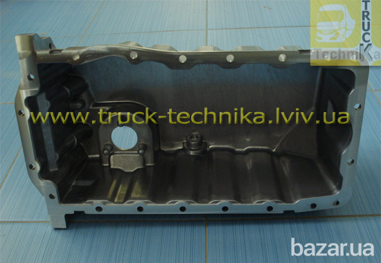 Поддон масляный нижняя часть, с отверстием для сенсора, алюминиевый VW Львів - зображення 1