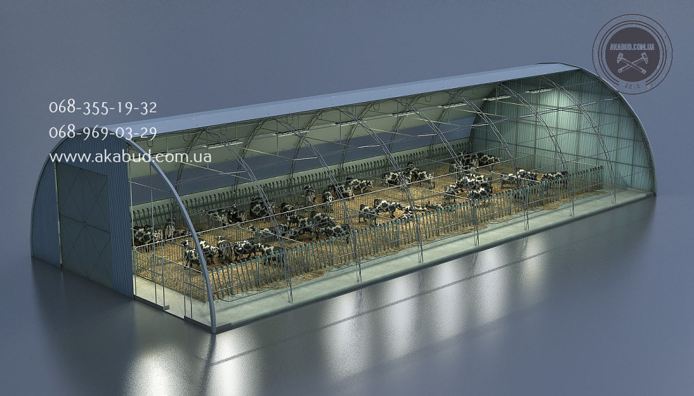 Быстровозводимые ангары, строительство ангаров Київ - зображення 1