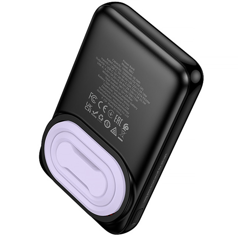 Уценка Портативное ЗУ Power Bank Borofone BJ83 Ocean 22.5W+PD20W с БЗУ 10000 mAh Херсон - зображення 3
