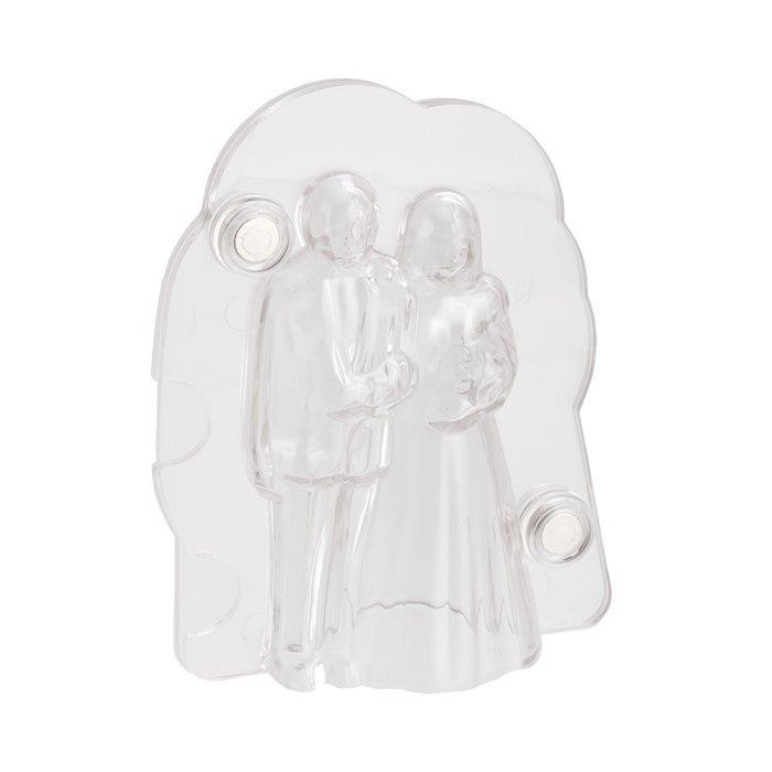 Форма полікарбонатна для шоколаду Empire Наречений і наречена EM-1158 104х47х130 мм Київ - зображення 1