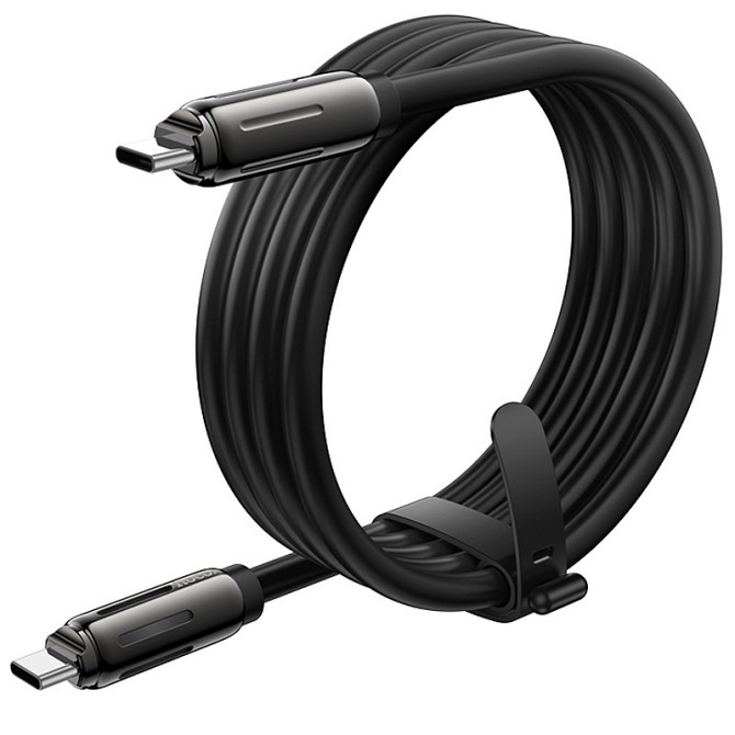 Дата кабель Hoco U136 Prize Type-C to Type-C 60W (1.2m) Херсон - зображення 3