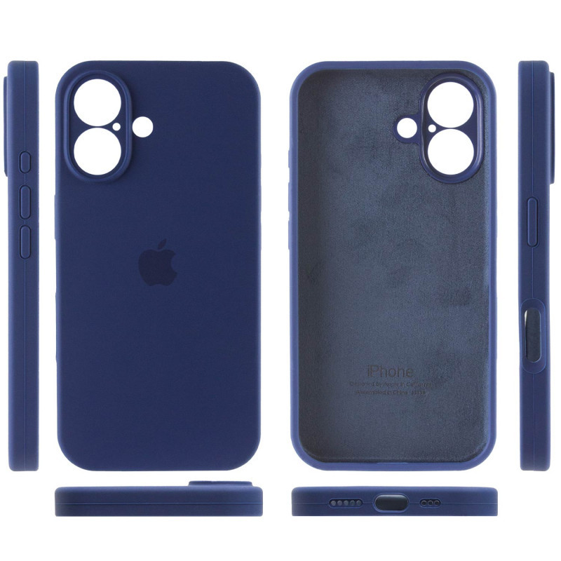 Чехол Silicone Case Full Camera Protective (AA) для Apple iPhone 16 Plus (6.7") Херсон - изображение 11