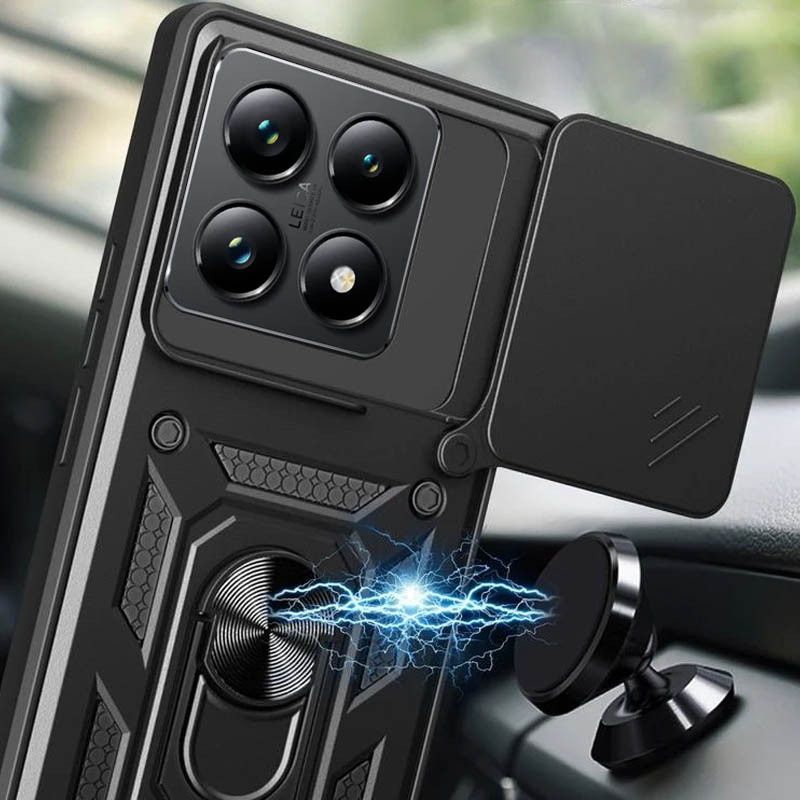 Ударопрочный чехол Camshield Serge Ring для Xiaomi 14T Херсон - изображение 2