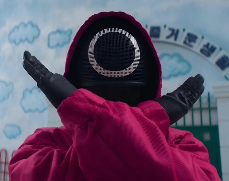 Маска Круг из сериала Игра в кальмара Київ - зображення 3