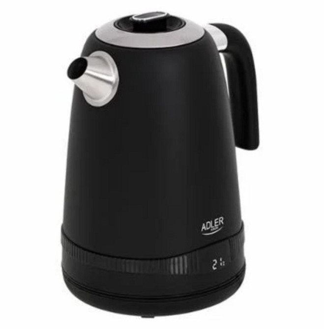 Чайник электрический Adler AD-1295b 1,7 л черный Київ - зображення 6