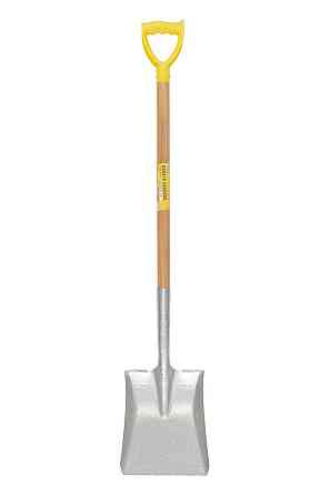 Лопата совковая MASTERTOOL 225х275х1200 мм молотковая покраска с деревянной ручкой и держаком 14-626 Харків