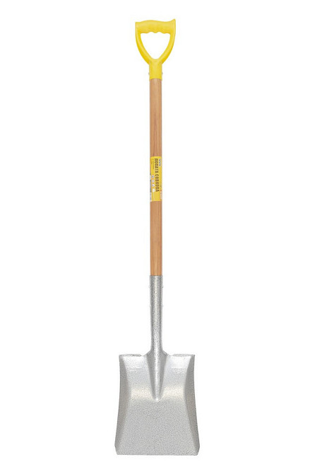 Лопата совковая MASTERTOOL 225х275х1200 мм молотковая покраска с деревянной ручкой и держаком 14-626 Харків - зображення 1