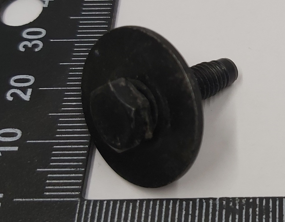 Болт SEMS,[FL],HX,M6x18,[88],G1009[B],MAT,ADH Tesla model 3, model Y 1484170-00-A Київ - зображення 3