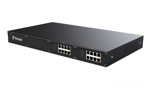 Yeastar S100, ip атс, 100 sip, модульне розширення: 16 FXO/FXS, 8 GSM, 2 E1/T1 Київ - зображення 3