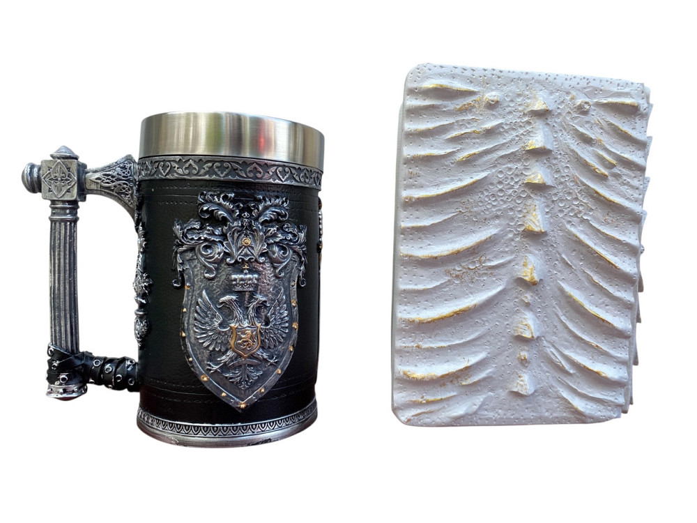 Подарочный набор Кружка 3 Щит и Корона и Блокнот 3 «Око Ледяного Хранителя» Київ - зображення 2