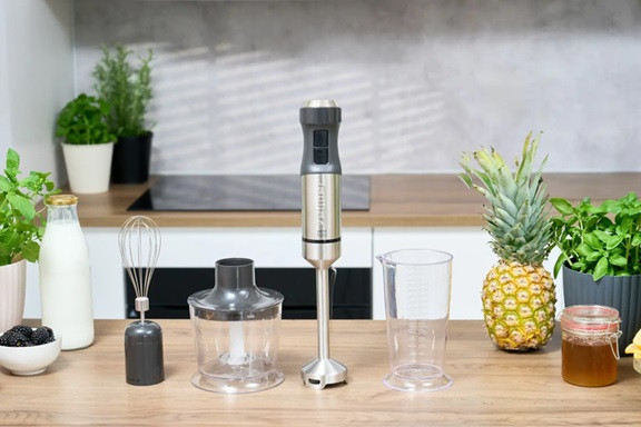 Блендер погружной ZELMER ZHB4530 1100 Вт серебристый Київ - зображення 4