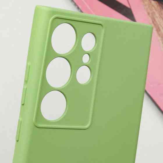 Чехол TPU GETMAN Liquid Silk Full Camera для Samsung Galaxy S24 Ultra Херсон