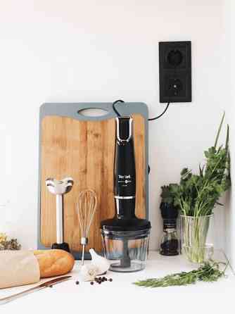 Блендер погружной Tefal INFINY FORCE 3IN1 HB943838 1000 Вт черный Київ
