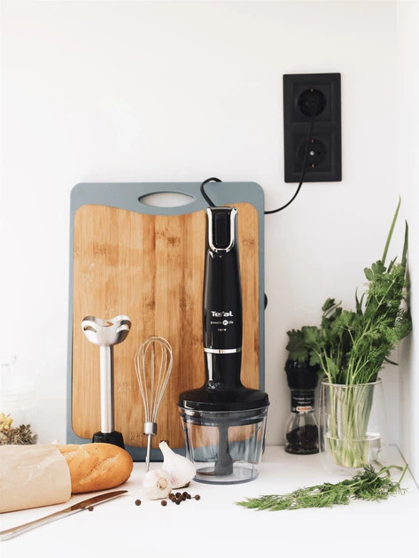 Блендер погружной Tefal INFINY FORCE 3IN1 HB943838 1000 Вт черный Киев - изображение 4