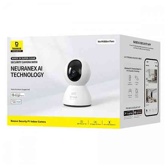 Камера видеонаблюдения Baseus Security P1 Indoor 3K (S0TV01) Херсон