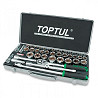 Комбинированный набор инструментов TOPTUL 1/2" (дюйм+метр.) 43ед. GCAD4303 Харьков