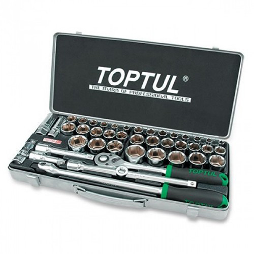 Комбинированный набор инструментов TOPTUL 1/2" (дюйм+метр.) 43ед. GCAD4303 Харьков - изображение 1