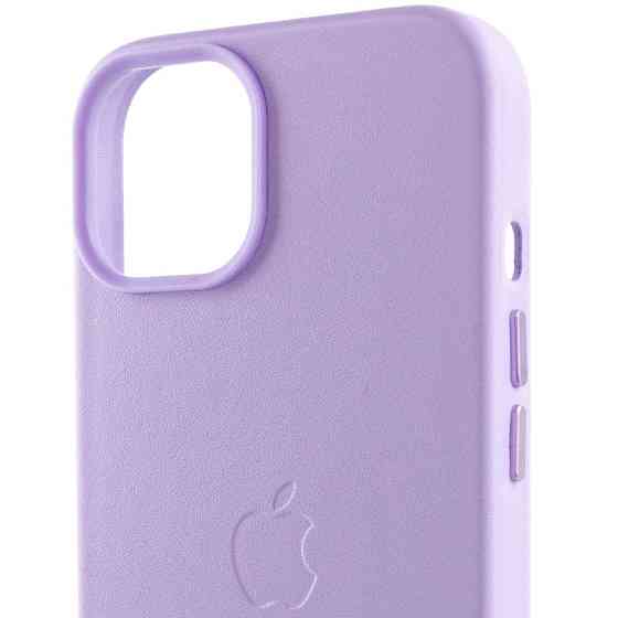 Кожаный чехол Leather Case (AA Plus) with Magnetic Fit для Apple iPhone 14 (6.1") Херсон