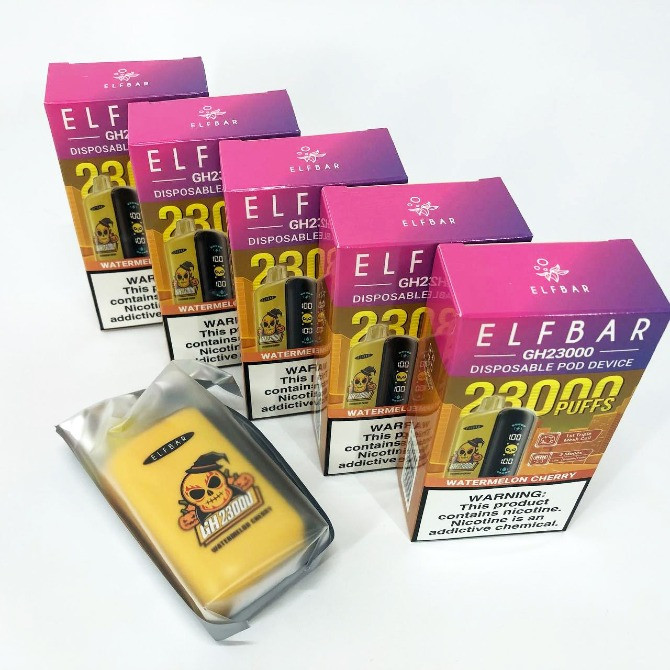 POD система ELF BAR 23000 тяг 5% , Кавун Вишня Житомир - изображение 4